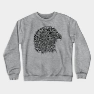 Bald Eagle, Wild and Free Crewneck Sweatshirt